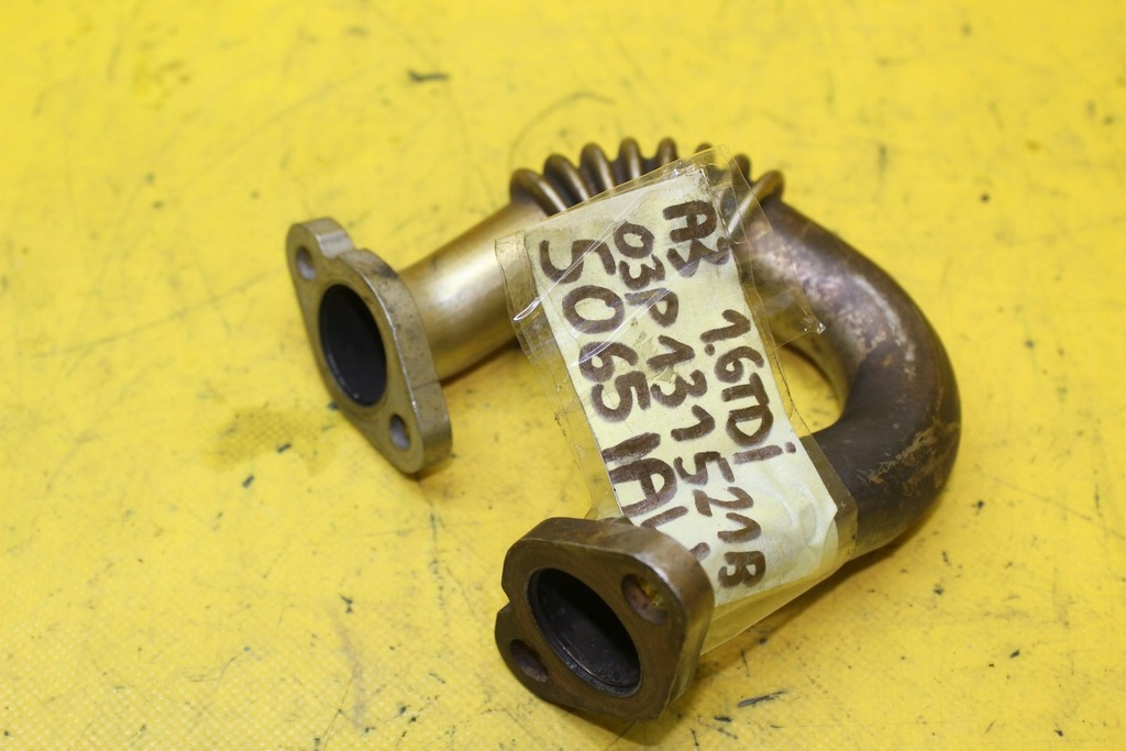 фото №1, Труба трубка шланг egr audi a3 1.6 tdi 03p131521b