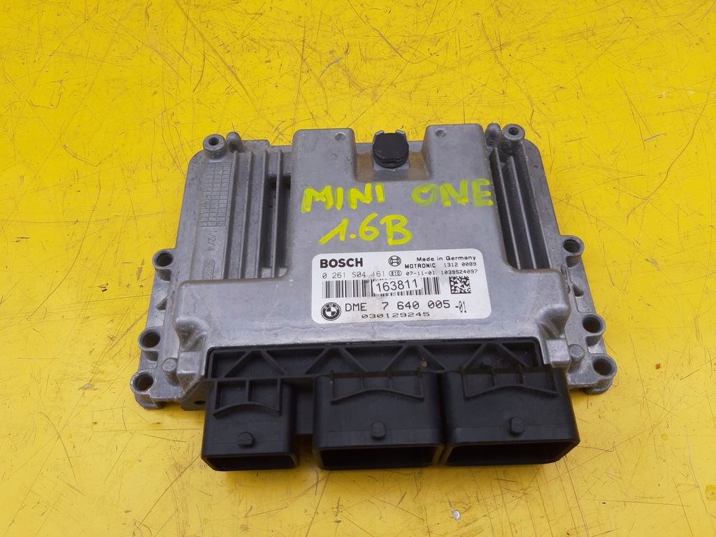 фото №1, Mini cooper one r56 бортовой компьютер двигателя 1.6b 06-12