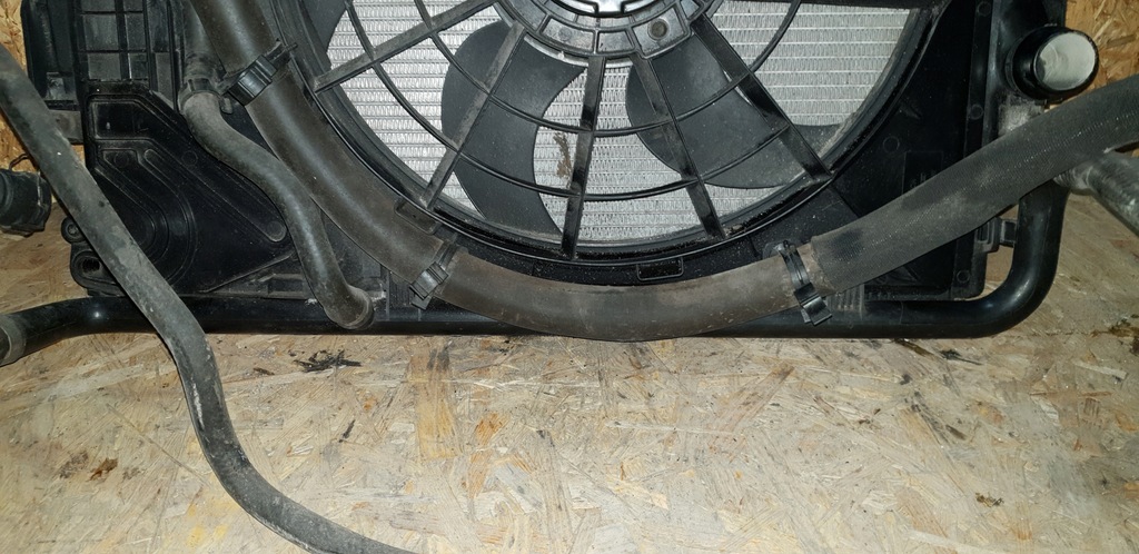 фото №14, Радиатор комплект + вентиляторы bmw e46 2,0d