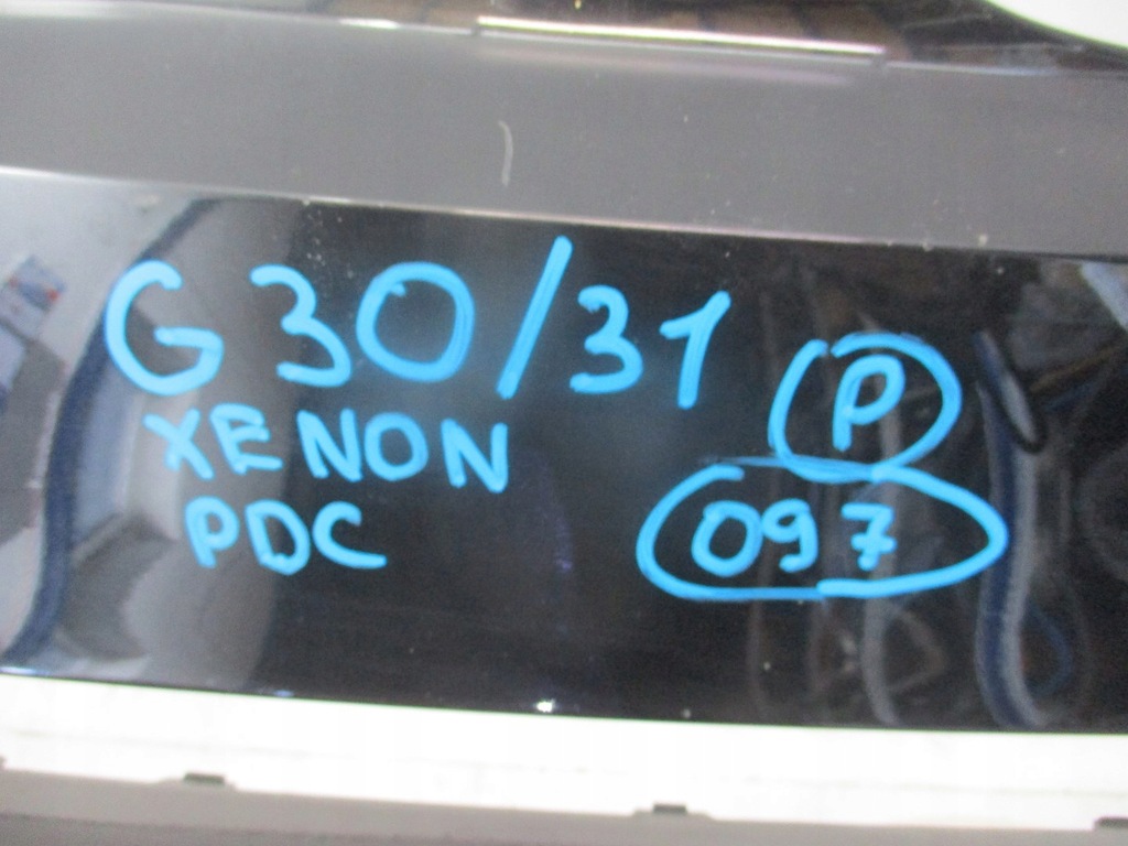 фото №5, Бампер bmw 5 g30 g31 ксенон pdc голий перед