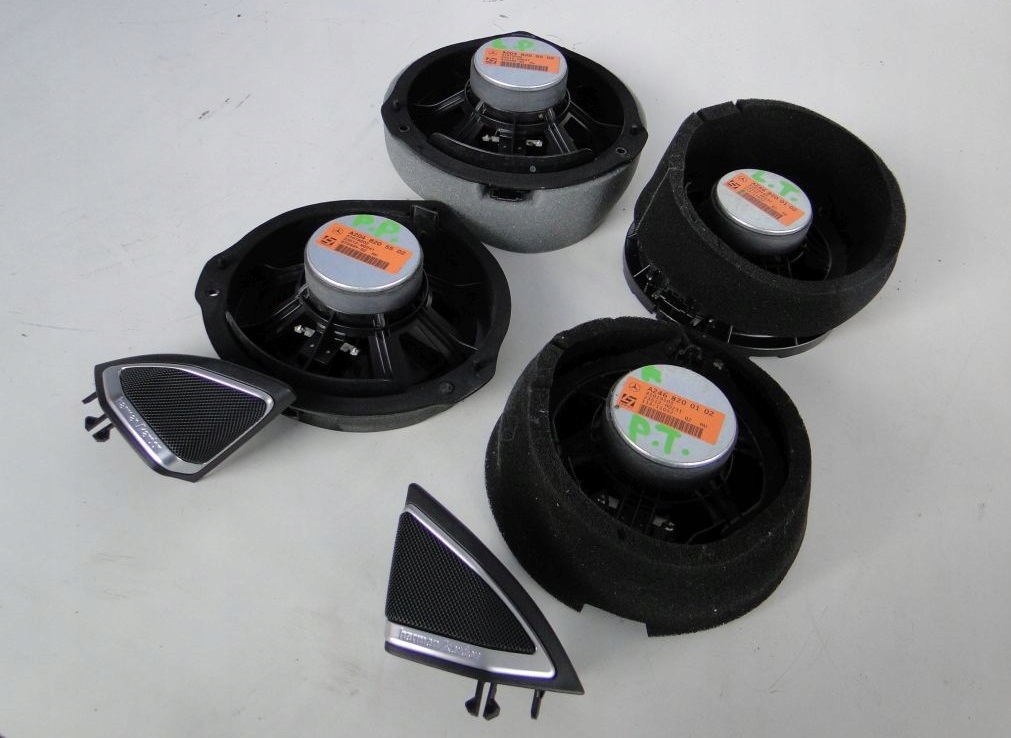 фото №10, Mercedes динамики harman kardon комплект динамиков