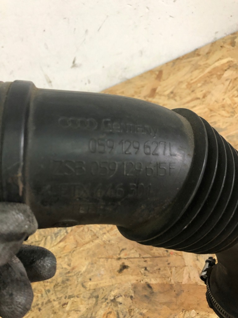 фото №2, Труба всасывающая коллектор a4 b8 a5 3.0tdi 059129627l