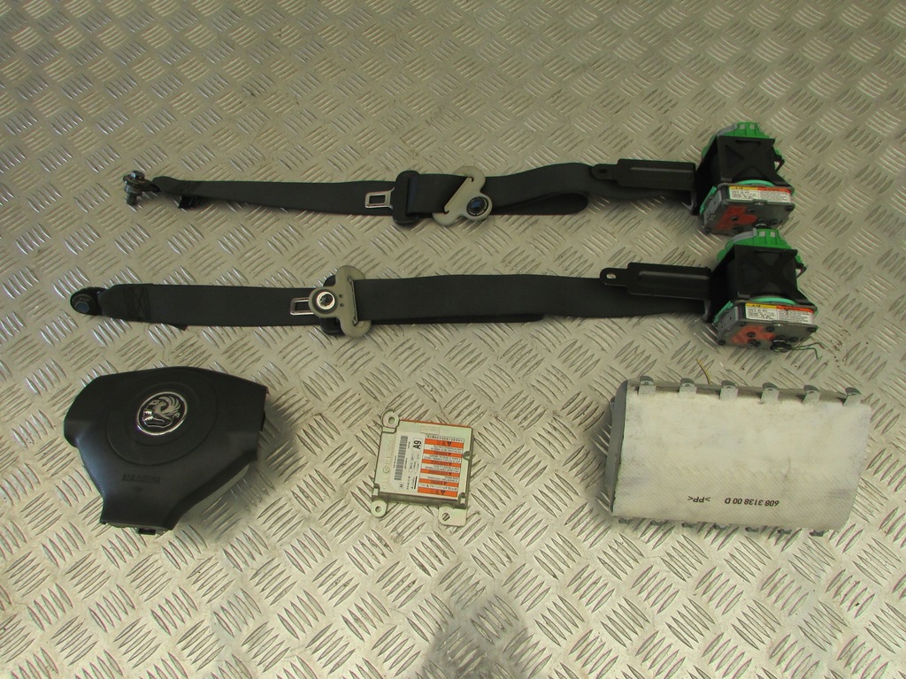 фото №1, Kpl подушек подушка подушка безопасности ремни opel agila b 09r