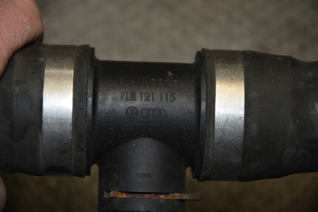 фото №6, Труба воды vw touareg 7p6121051b 7p6122291c