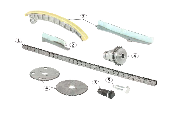 фото №1, Ланцюг розподільного валу iveco daily iv 3.0d 2006-