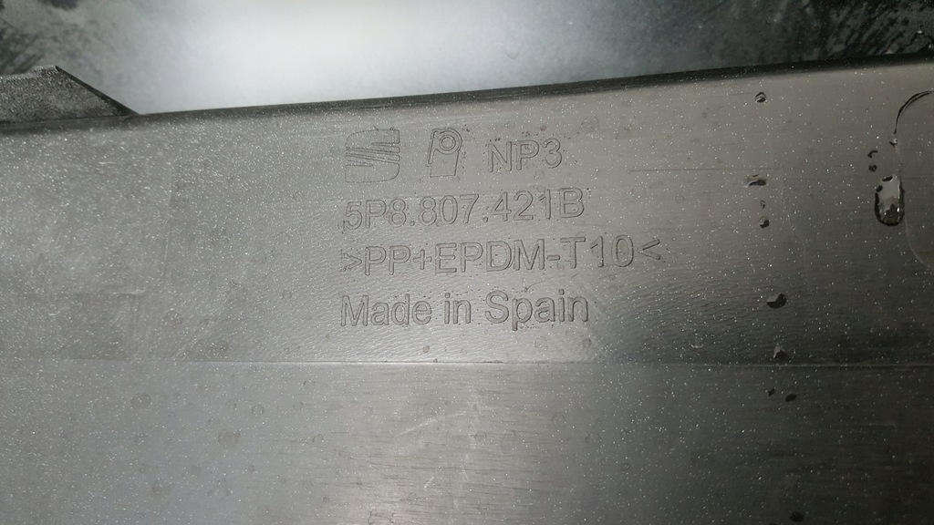 фото №10, Seat altea freetrack бампер задняя задний 2004-2015r