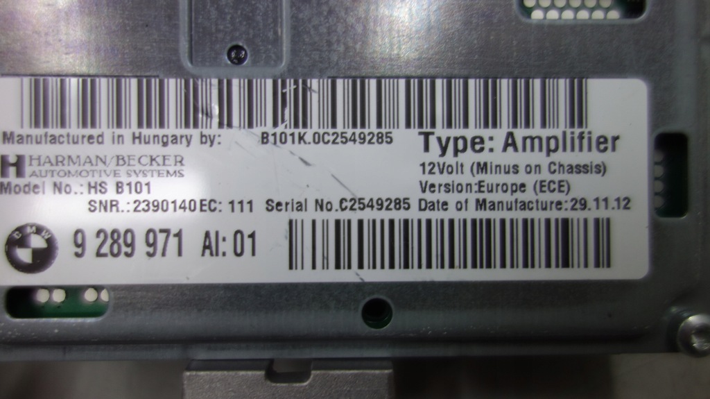 фото №5, Bmw harman усилитель 9289971
