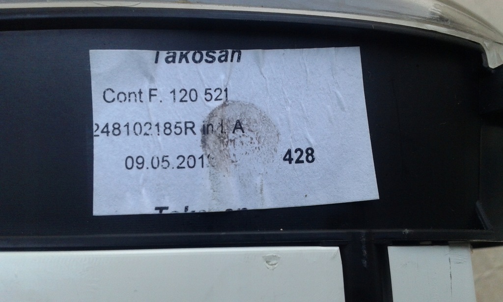 фото №5, Лічильник dacia logan 1,4 p248102185r