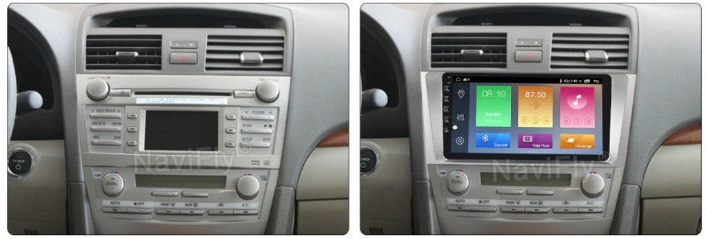 фото №5, Радио навигация toyota camry 2007-2011 android+ kam