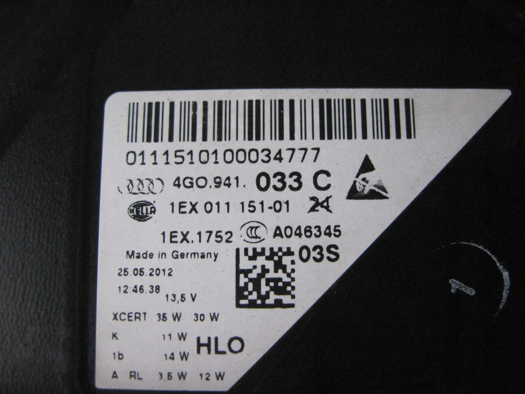 фото №5, Левая лампа - audi a6 c7 - full led - matrix - 4g0