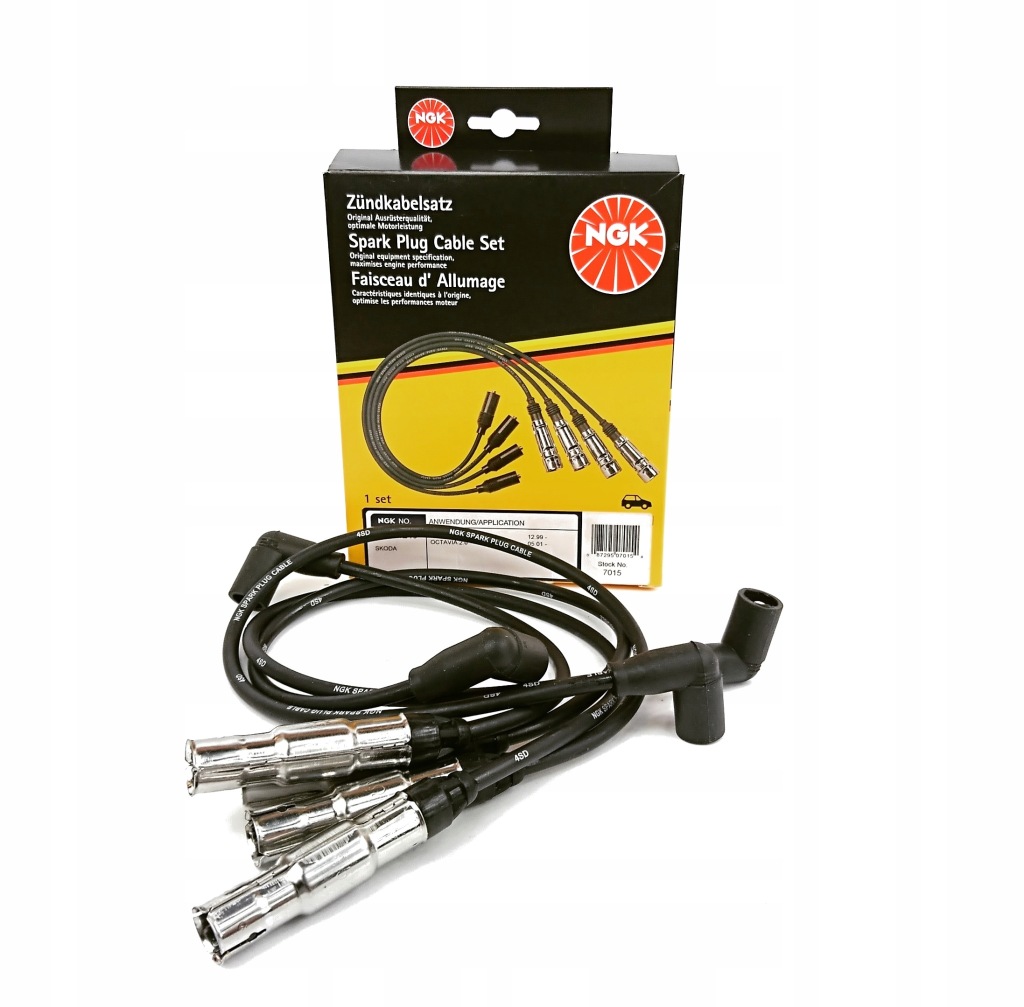 фото №9, Провода зажигания ngk 7015 набор трубопровод зажигания ngk 7015