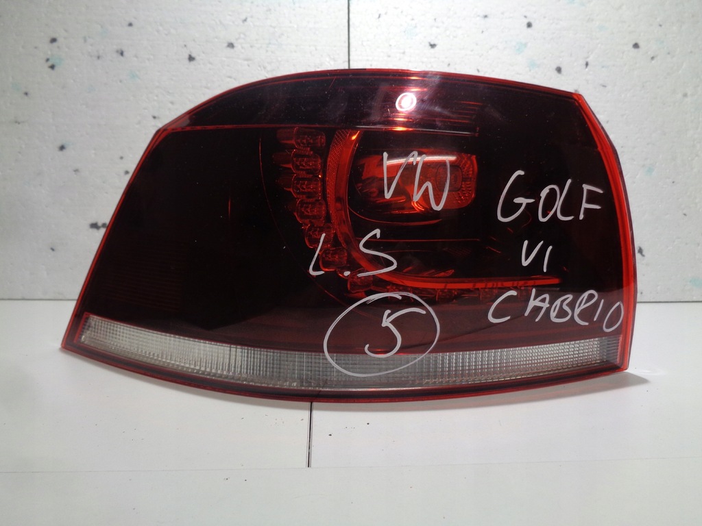 фото №1, Vw golf 6 vi лампа левая задняя led cabrio 5k7945207a