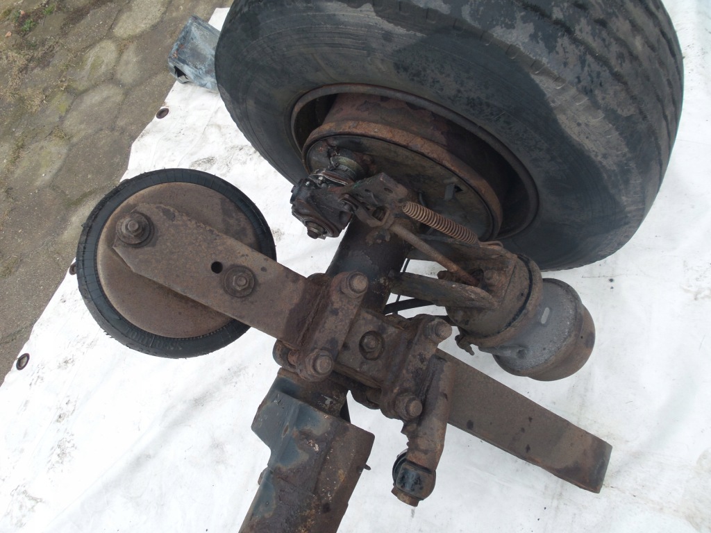 фото №3, Балка oś bpw bębnowa комплектна