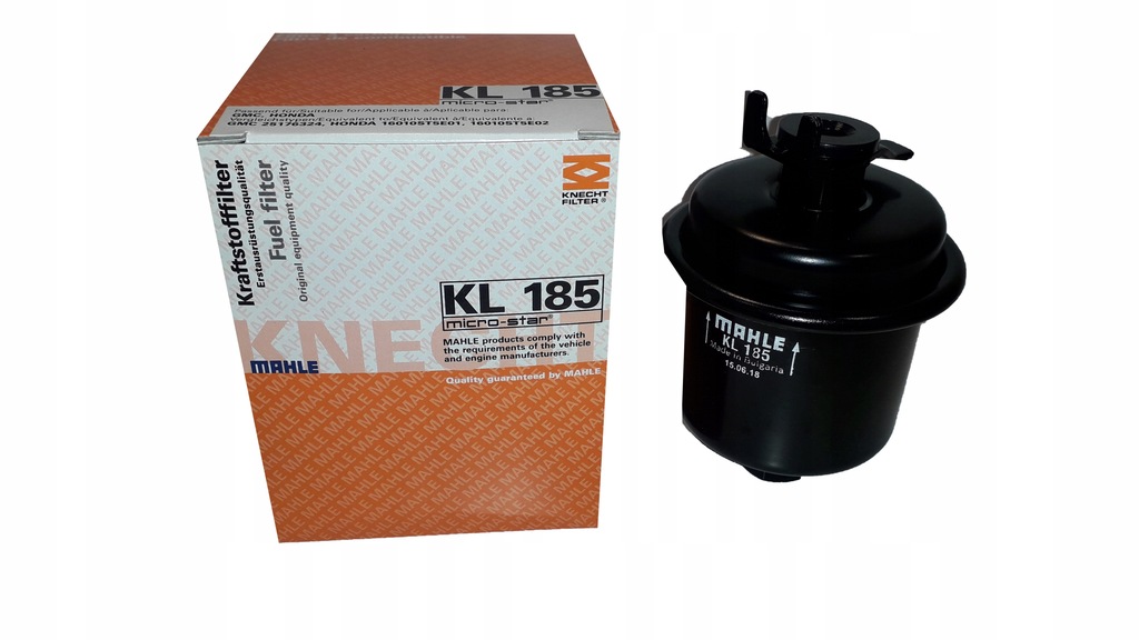 фото №1, Knecht фильтр топлива kl185 honda civic accord hr-v