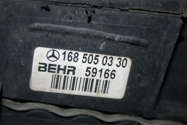 фото №6, Комплект радиатор +вентилятор vaneo w414 1,7cdi