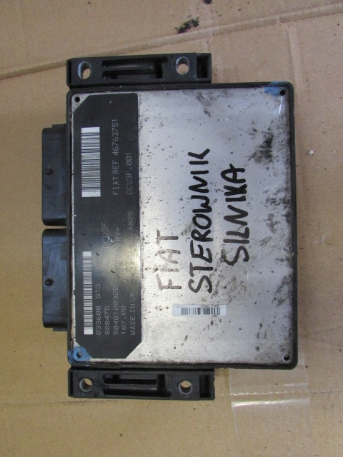 фото №1, Блок керування, бортовий комп'ютер двигуна fiat