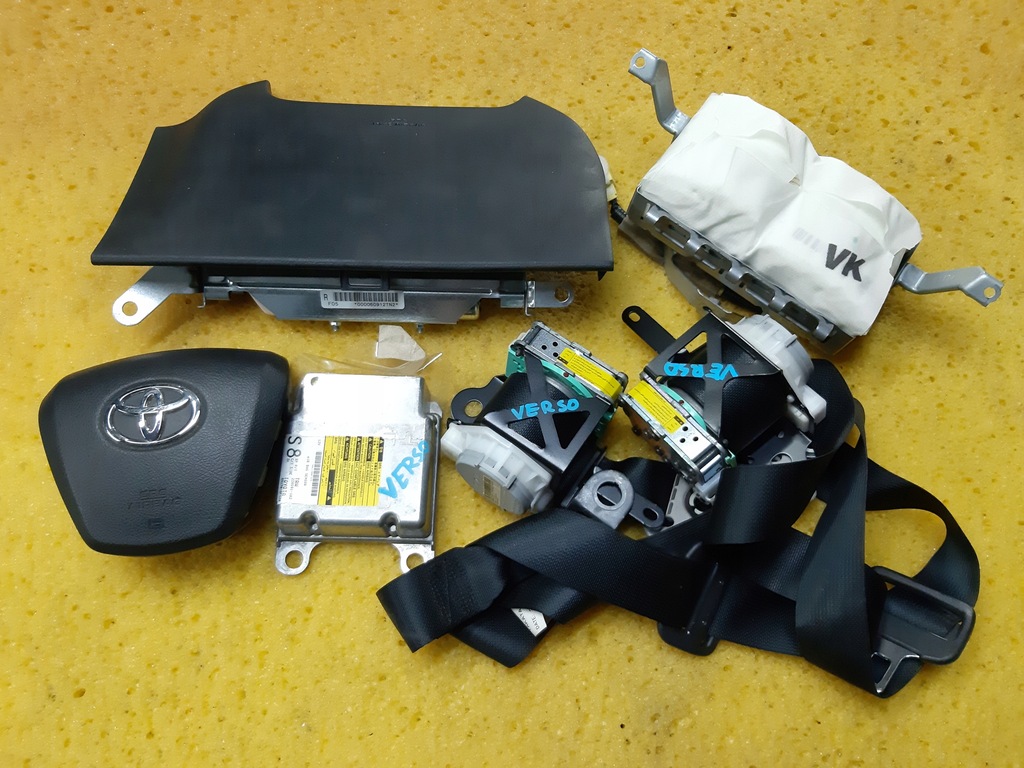 фото №1, Toyota verso подушки безопасности воздушные комплект anglik