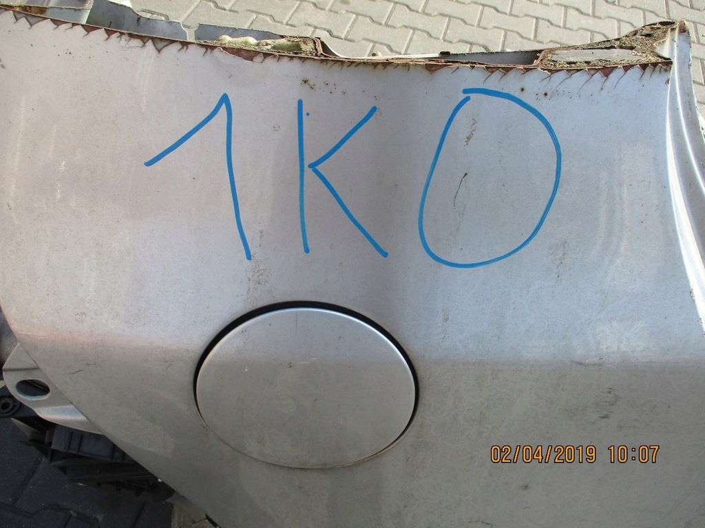 фото №5, Чверть лонжерон vw golf 5 1k0 права задня