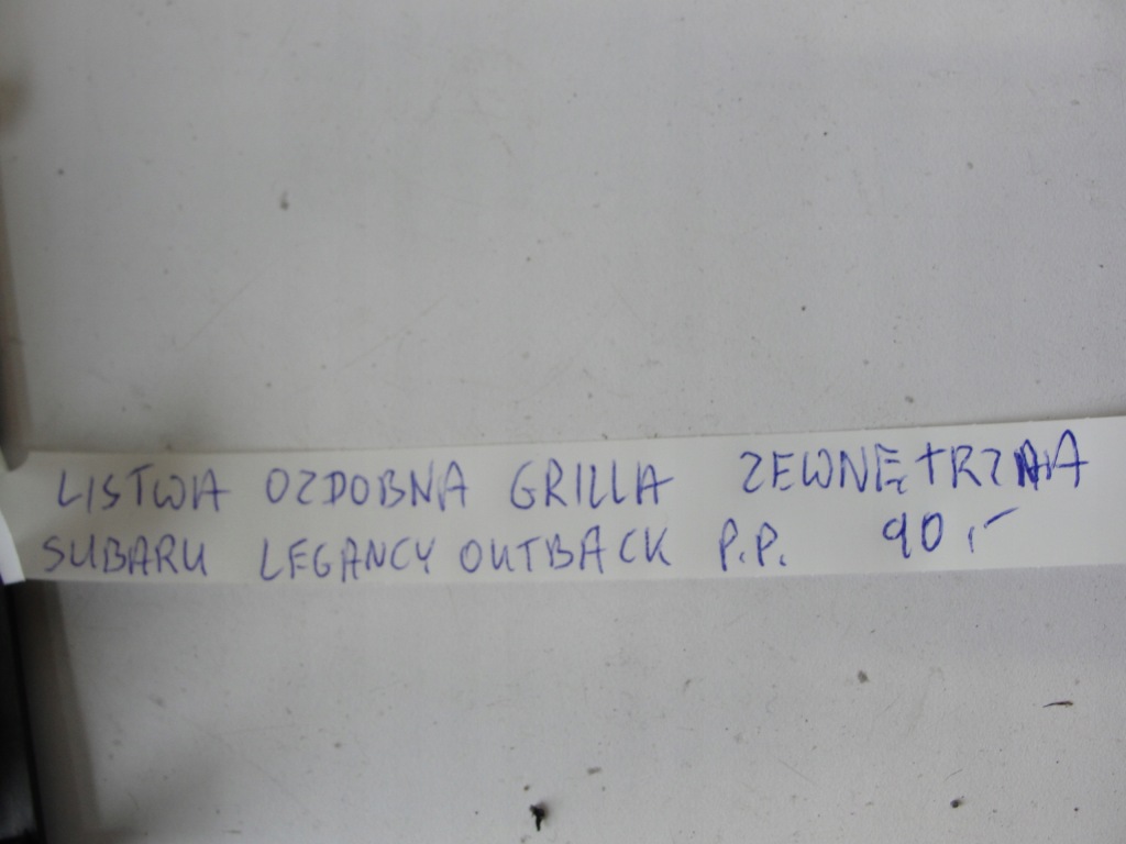 фото №4, Молдинг решётка радиатора правая subaru legancy outback