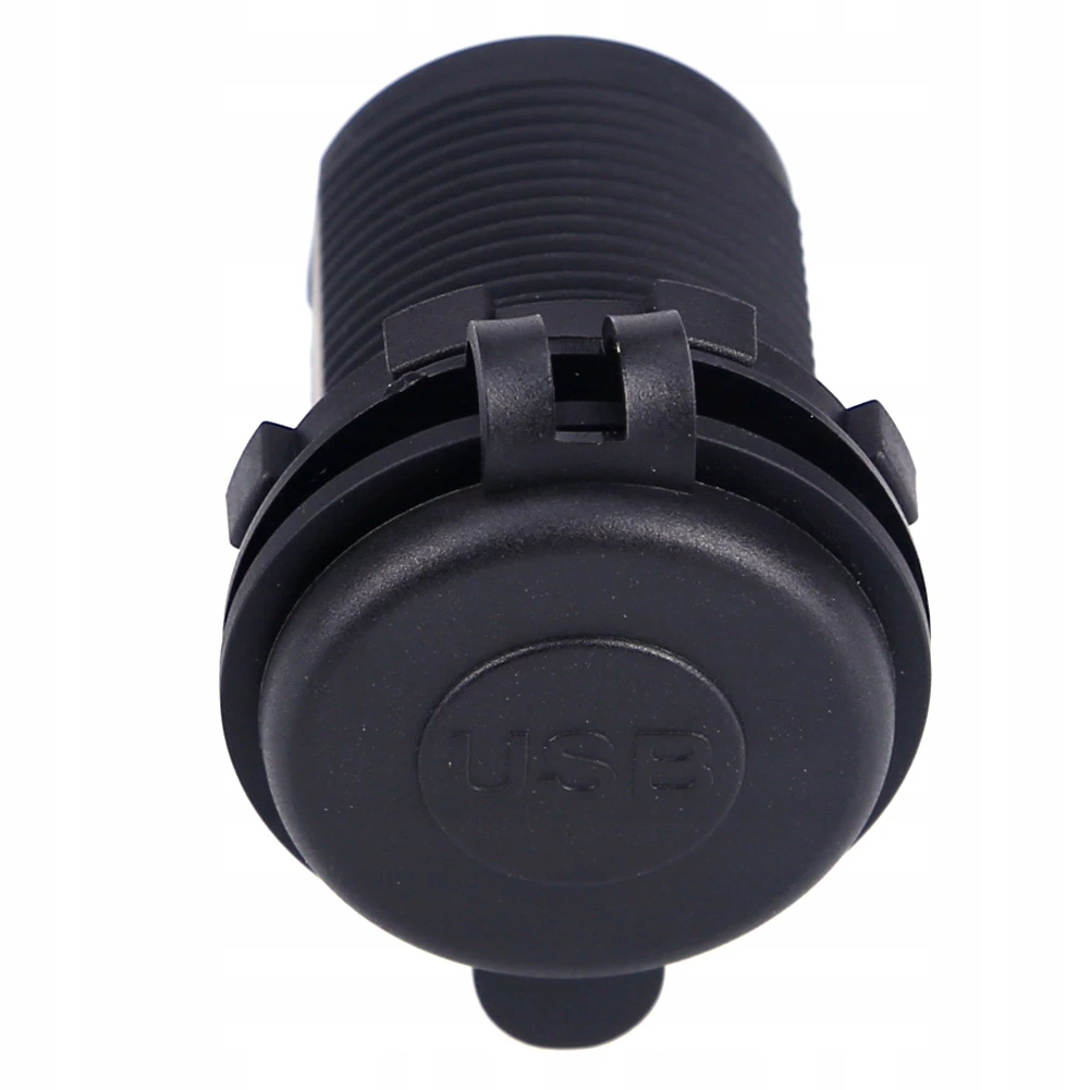 фото №12, Зарядний пристрій автомобільна 2x usb 3,1a панель роз'єм прикурювача led