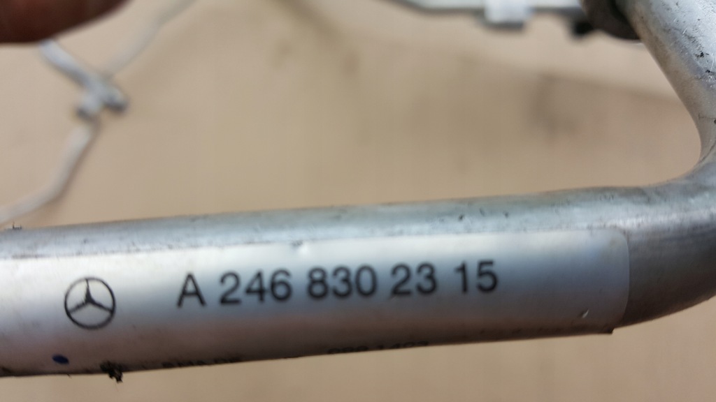 фото №2, Mercedes w176 1.8 cdi провода кондиционера kompl