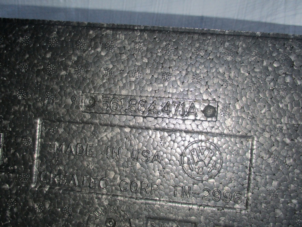 фото №5, Vw passat b7 usa пенополистирол пена вкладыш багажника