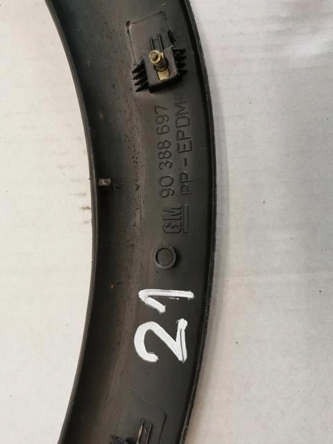 фото №6, Opel corsa b молдинг крила правий перед