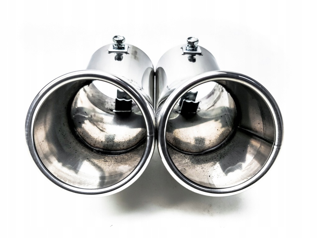 фото №10, Наконечник выхлоп двойной накладка vw golf 4 passat b5 bora vw golf iv