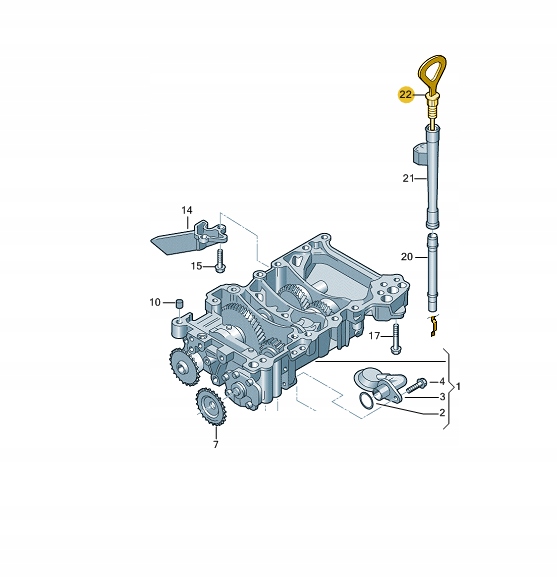 фото №7, Щуп щуп оливи audi a3 leon octavia 5e