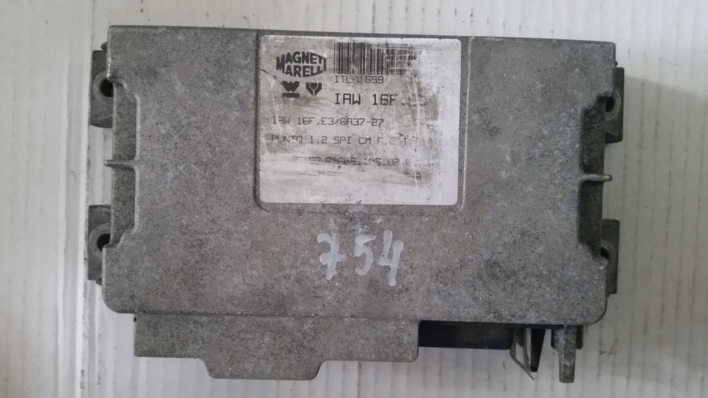 фото №1, Блок керування бортовий комп'ютер fiat punto iaw16fe3