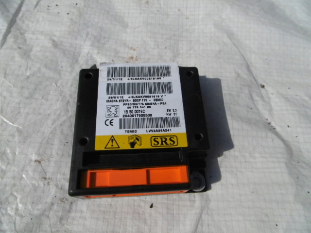 фото №1, Peugeot rcz датчик подушка безопасности подушек 9677664180