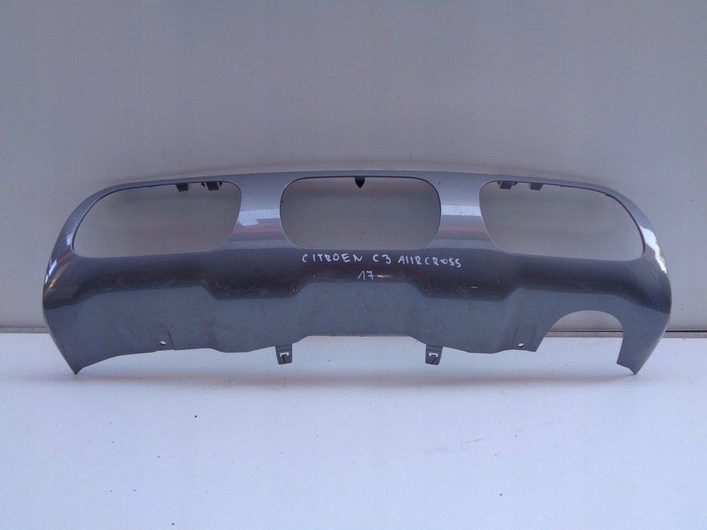 фото №1, Накладка бампера задняя citroen c3 aircross 17-