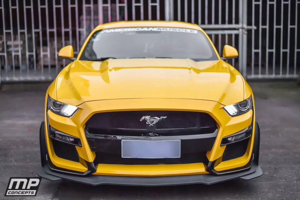Бампер набор gt500 style mustang 15-17 v6 gt eb в Украине