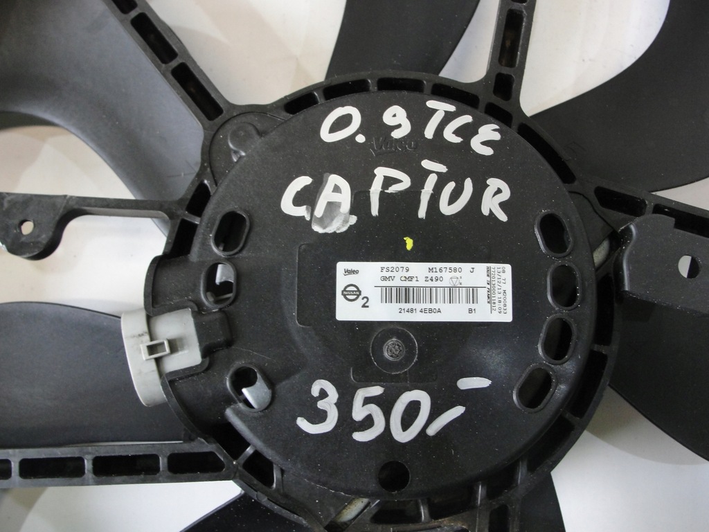 фото №4, Корпус вентилятор радиатора renault captur 0,9tce