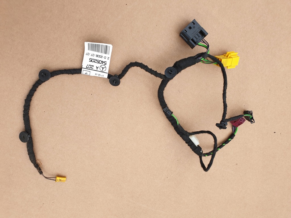 фото №1, Жгут электропроводка дверь левая mercedes e w207 coupe