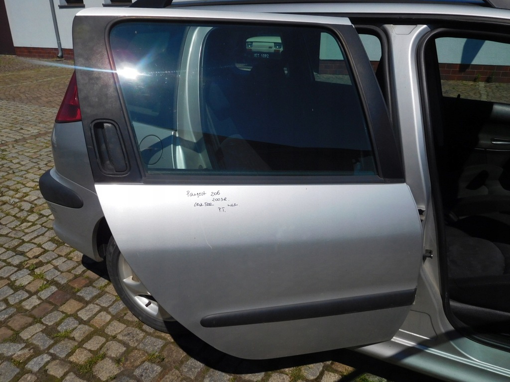 фото №1, Двері задня праве eu peugeot 206 03r. fl kombi ezr
