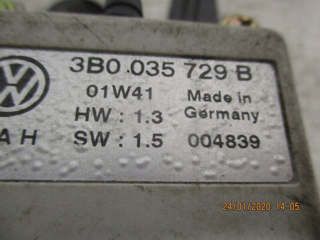 фото №7, Интерфейс vw golf iv bora 3b0035729b