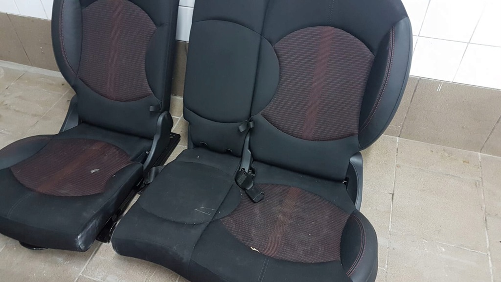 фото №2, Mini countryman сидіння салон обшивки напівшкіра r60