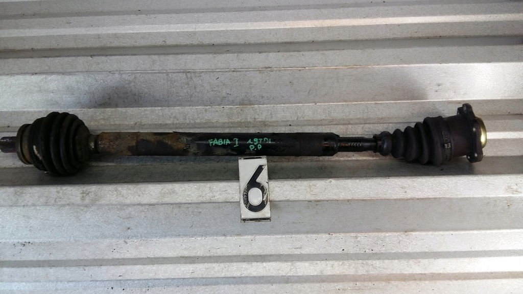 фото №1, Skoda fabia i 1.9 tdi привідний вал права передня довга