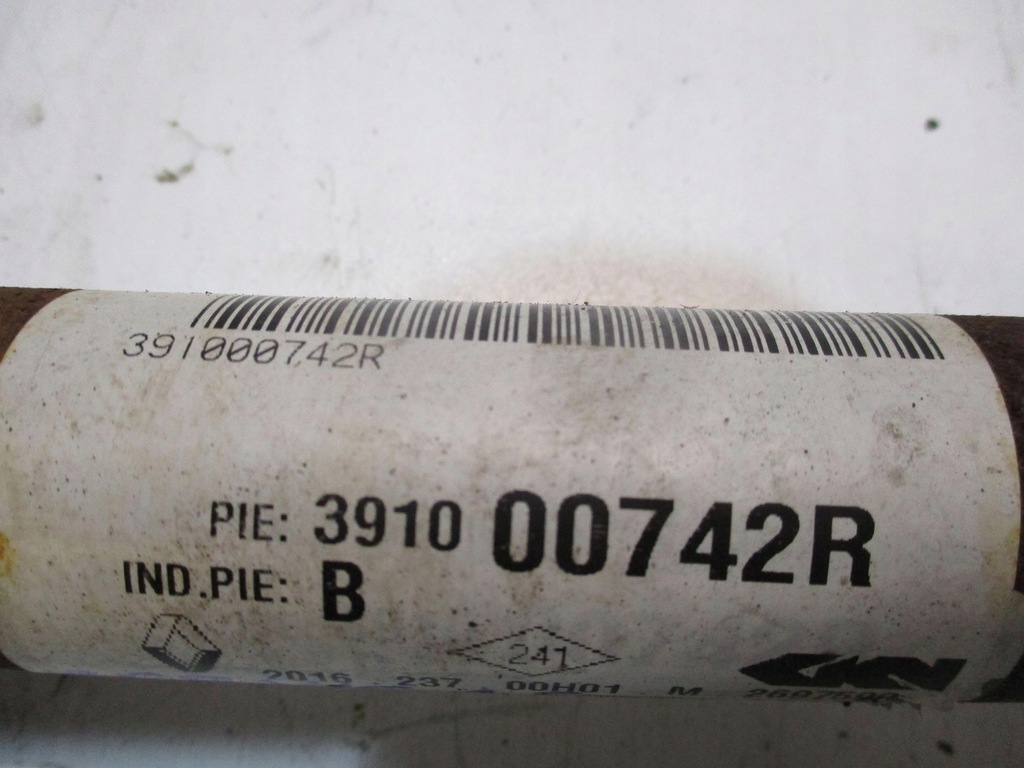 фото №2, Привідний вал права 391000742r renault scenic