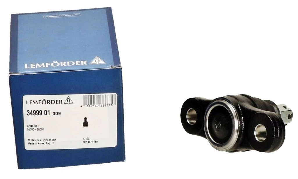 фото №9, Lemforder шарова опора важеля kia p. cee'd 06- le/pr