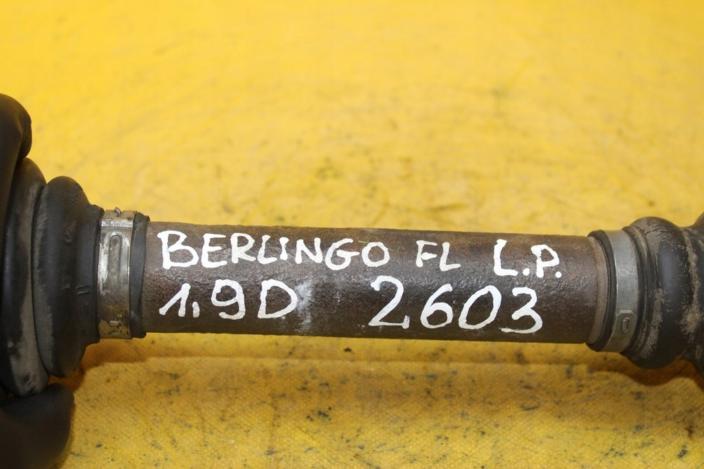 фото №6, Привідний вал лівий перед berlingo fl 1.9 d