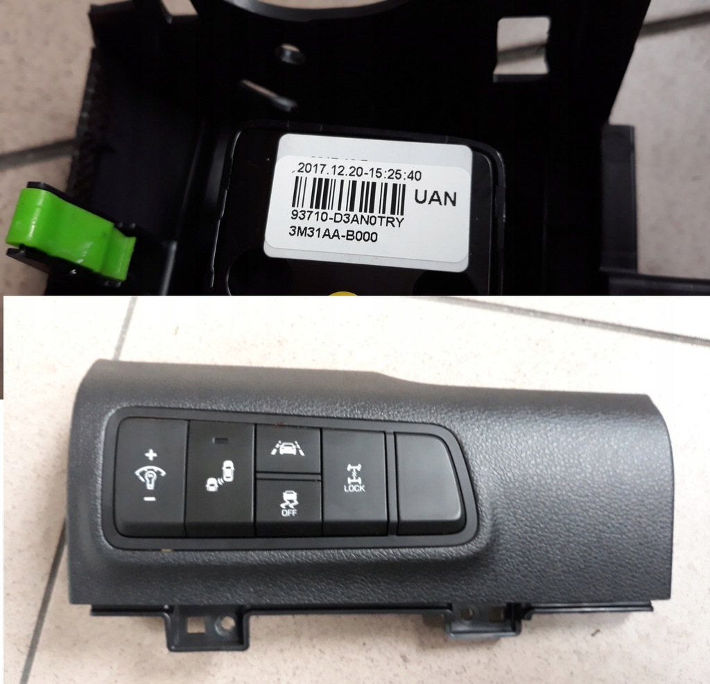 фото №1, Hyundai tucson ii lift 2018- панель переключатели