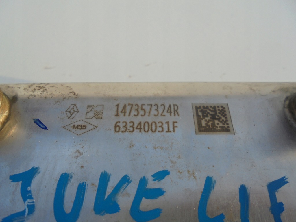 фото №5, Juke i f15 lift радиатор выхлопных газов egr 147357324r 1.5dci