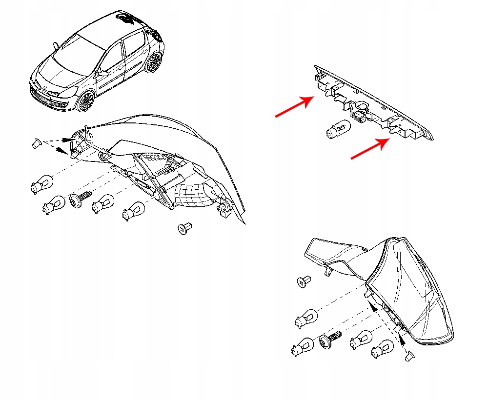 фото №5, Свет стоп renault megane iii kombi 265900026r