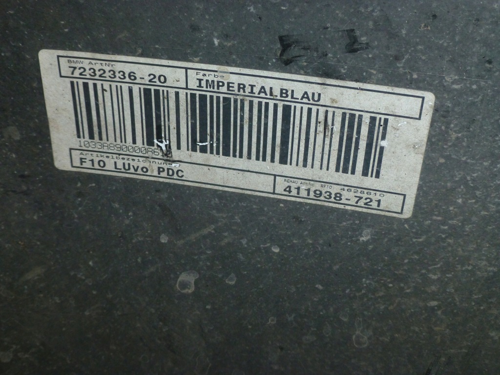 фото №11, Бампер перед bmw f10 f11 imperialblau przed lifte