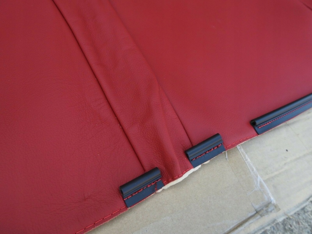 фото №6, Кожа czerwona сиденье сиденье fiat 500 l 07-12