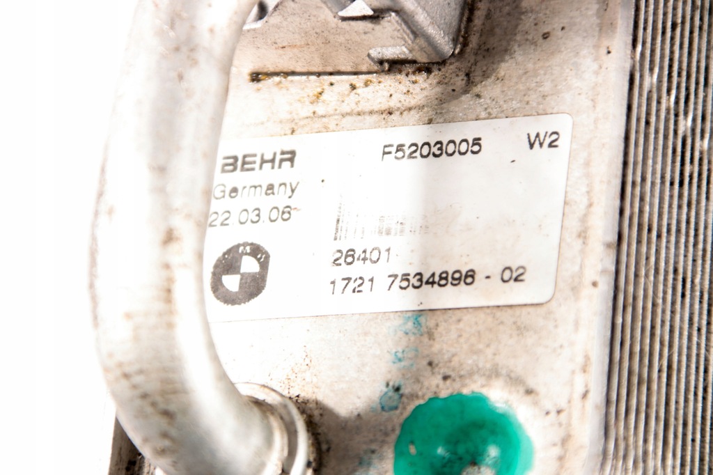 фото №5, Bmw e60 e61 n52 радиатор масла коробки 7534896