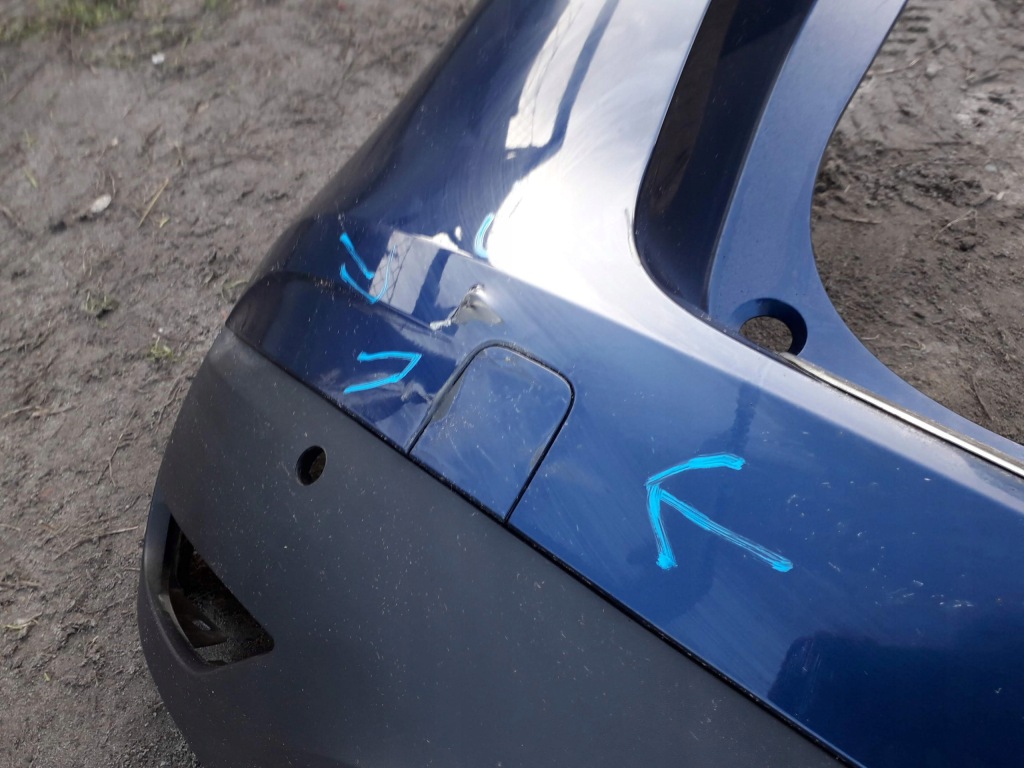 фото №4, Бампер задня задній renault scenic iv na pdc 15-