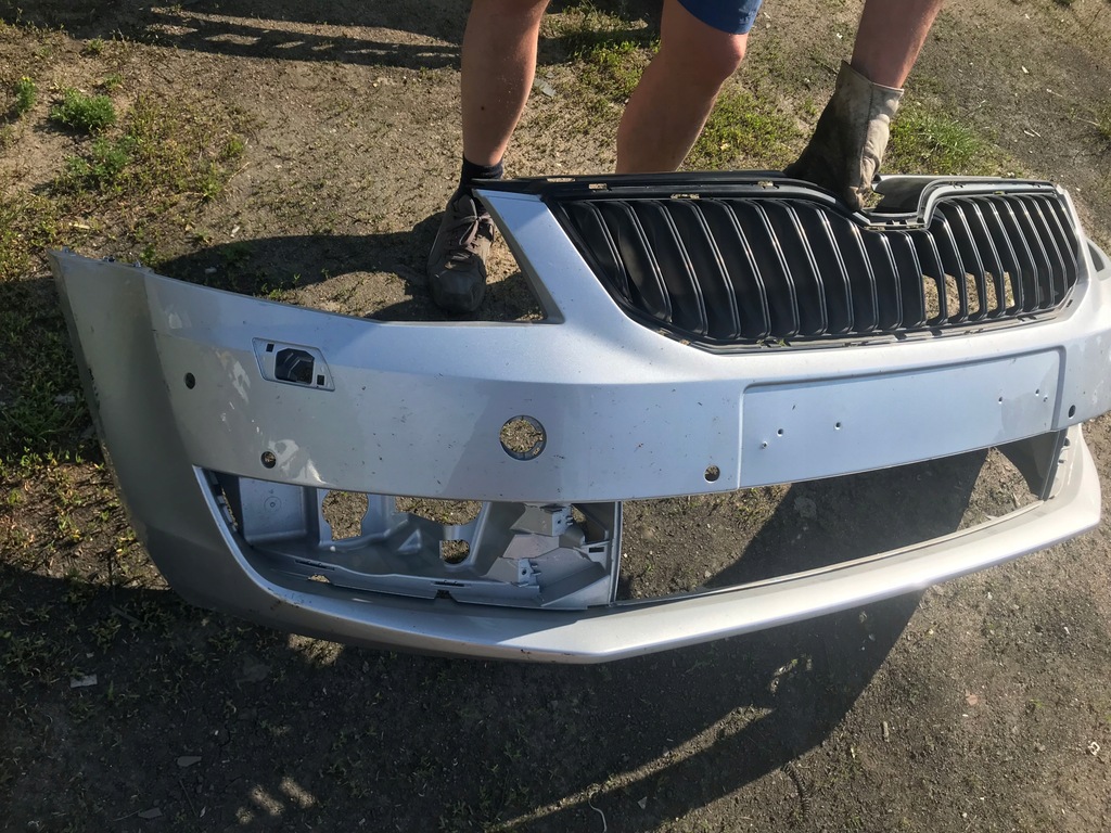 фото №6, Skoda octavia iii бампер передній оригінал